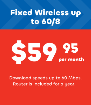 Fixed Wireless Internet - 60/8